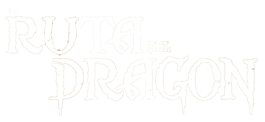Logo en blanco y negro de La Ruta Del Dragón